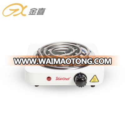 JX-6121B 1000W Cheap Price Single Electric Burner Cooking Hot Plate