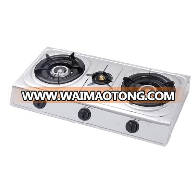 JX-7003F Made In China High Performance Three Burner Propane Gas Stove