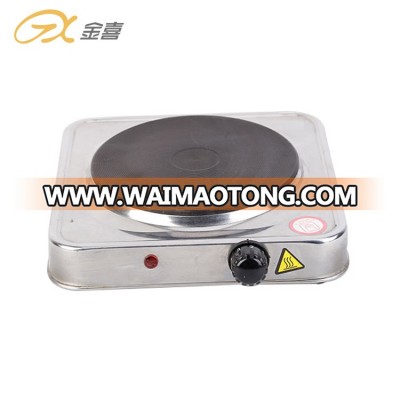 High Quality Stainless Steel Solid Single Burner Electric Cooking Heater Hot Plate