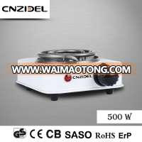 Cnzidel 500w single electric travel coil hot plate electric