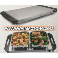 food warming tray plate stainless steel